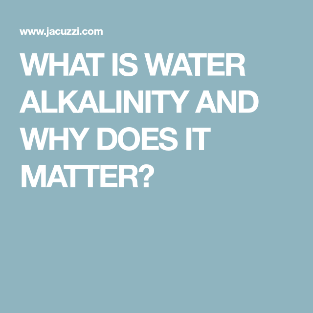 How to Lower Alkalinity in a Hot Tub?